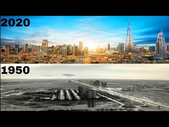 Evolution of Dubai.1950-2021