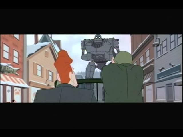 The Iron Giant - Kent tells a lie.