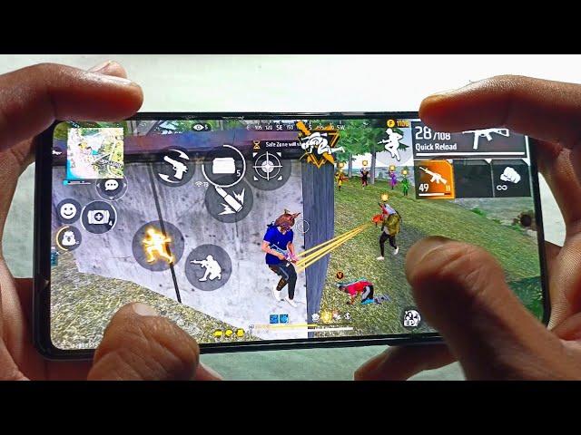 HANDCAM SOLO VS SQUAD POCO X6 PRO FREE FIRE GAMEPLAY