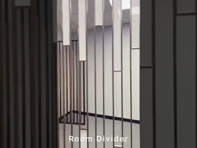 Stainless Steel Golden Laser Cut Room Divider/Partition/Screen