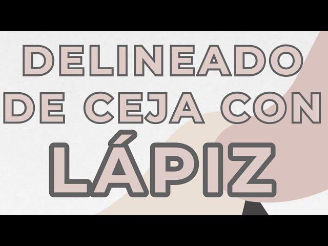 COMO DELINEAR TU CEJA CON LÁPIZ - MAKEUP UNIVERSITY - ROOKIE