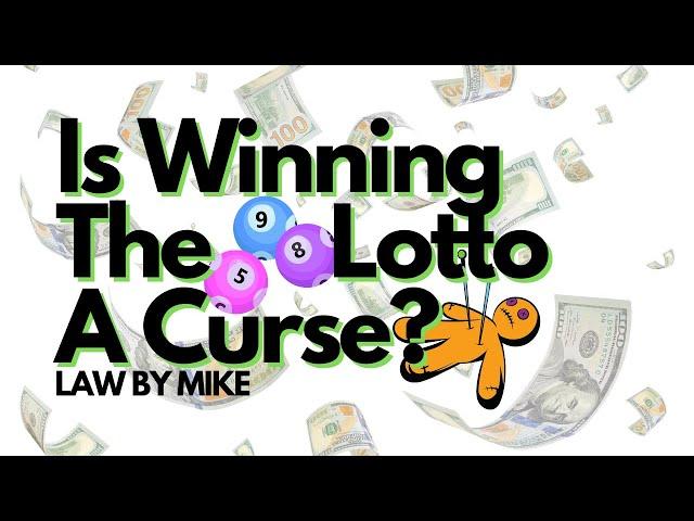  Is #Winning The Lottery A Curse?  @LawByMike #Shorts #money #lottery