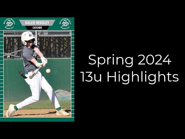 Kaleb 13u Spring 2024 Highlights