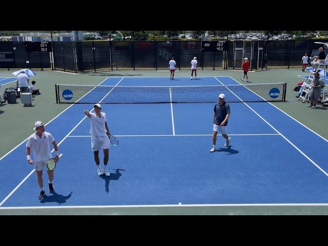 NCAA DI Men's Team Tennis Championship Final, Court 2 Double (2023-05-21)