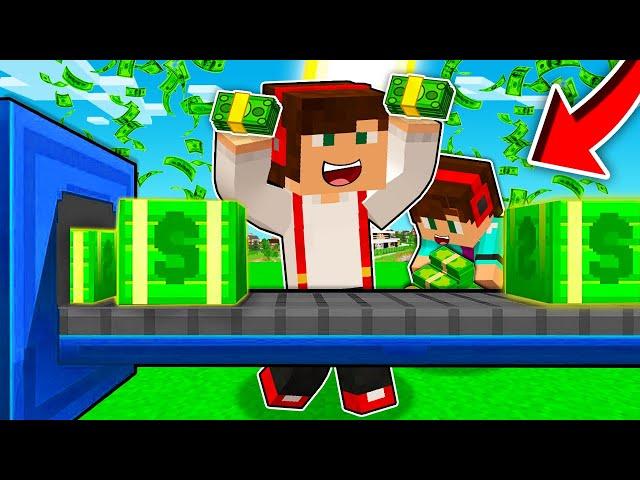 ZBUDOWALIŚMY MASZYNĘ DO PRODUKCJI PIENIĘDZY  W MINECRAFT?! GPLAY & LUMI