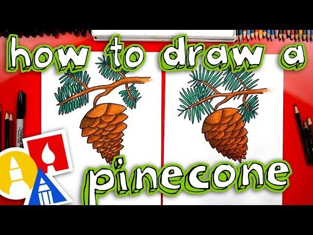 How To Draw A Pinecone