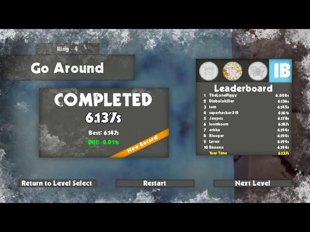 Frostrunner | Ring 4 - Go Around 6.137s (Icebreaker) World Record