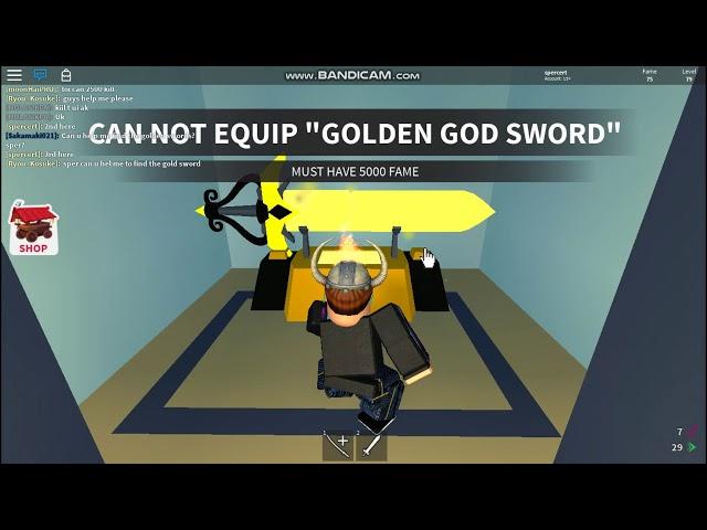 (NEW) GOLDEN SWORD LOCATION IN NINJA WIZARD SIMULATOR ROBLOX