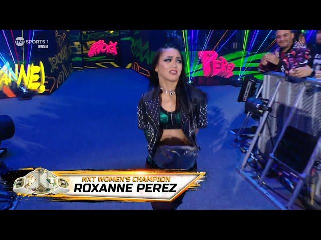 Roxanne Perez Debut Entrance - WWE Monday Night Raw, April 08, 2024