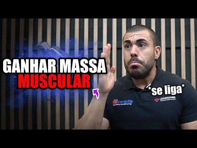 Estratégias para ganhar massa muscular