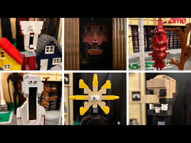 All LEGO DOCTOR NOWHERE creatures | Doctor Nowhere’s Cursed World 4