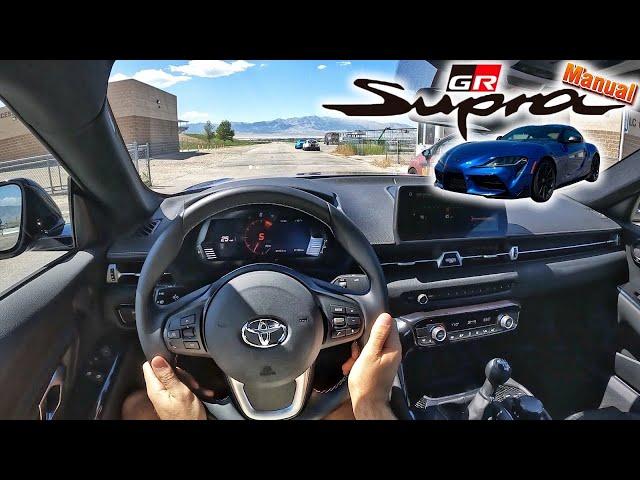 The 2023 Toyota GR Supra 3.0 Manual is Exactly What Enthusiasts Wanted (POV First Drive)