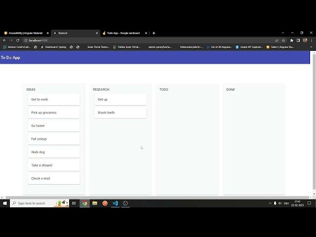 To Do List In Angular | Angular Project | Angular Drag & Drop