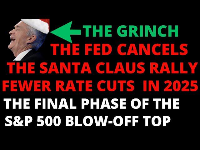 The Fed Cancels the Santa Claus Rally as Stock Market Reaches Extreme Fear - CRASH CANCELED FOR NOW