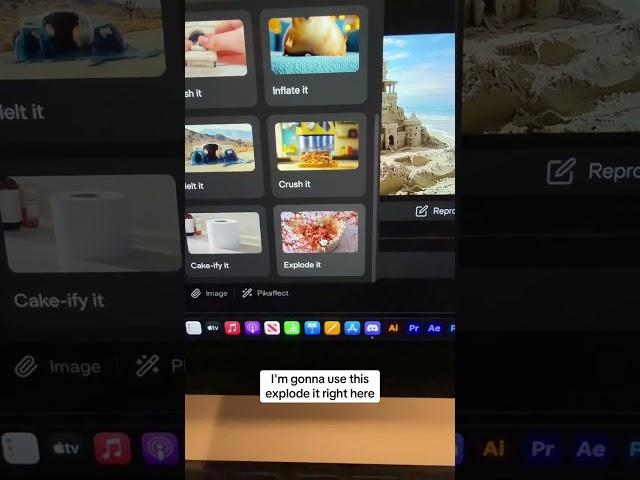 Free AI Video Generator! New Pika AI effects!