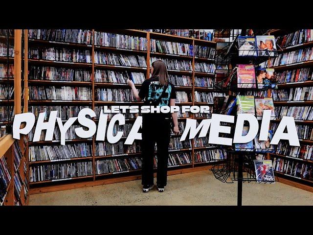 come with me shopping for physical media | mostly DVDs