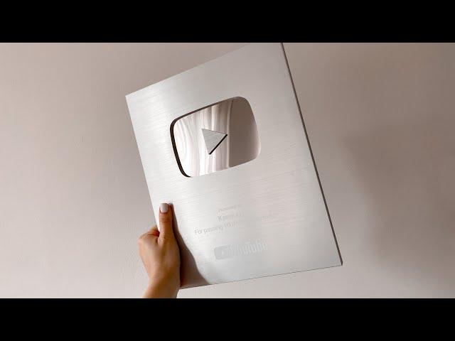 Серебряная КНОПКА Ютуб | Как заказать YouTube Play Button