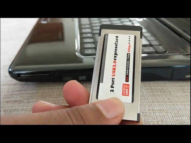 Upgrade your laptop to make it USB 3.0 compatible