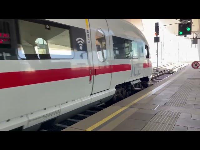 ICE T/DB BR 411 vertrekt Wien Hbf!