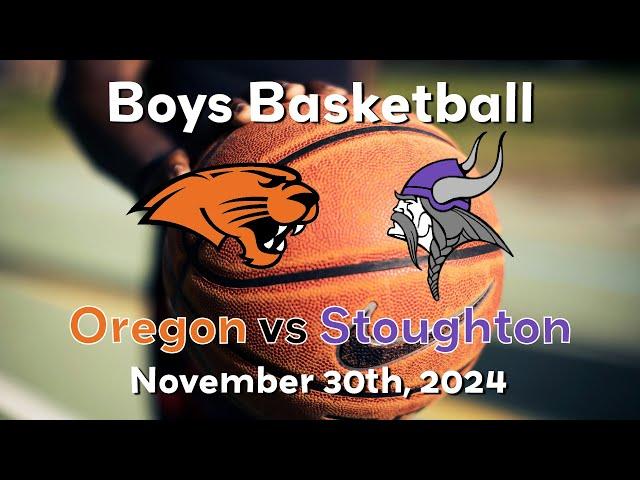 Boys Basketball: Oregon vs Stoughton (11/30/24)