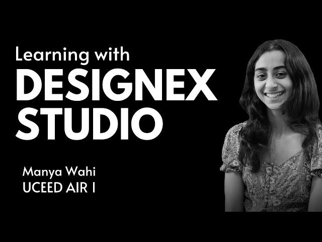 Cracking UCEED | UCEED AIR 1 | Designex Studio Experience | Manya Wahi