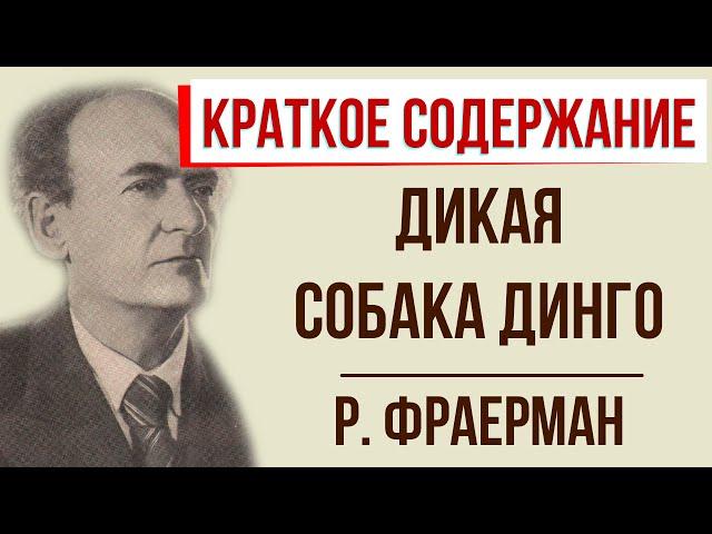 Дикая собака Динго. Краткое содержание