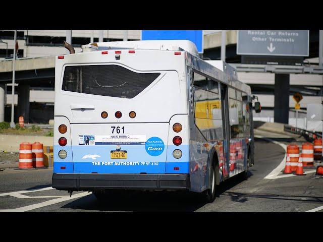 PANYNJ Ride App Car Parking Lot Buses at JFK Airport Terminal 4