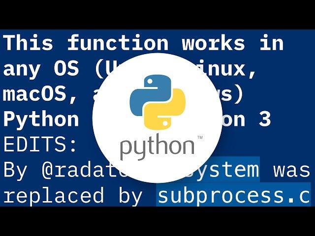 Pinging servers in Python