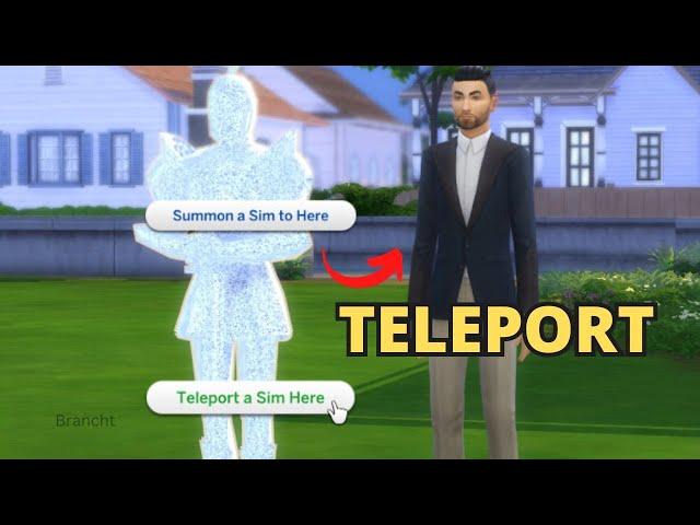 How To Use Sim Teleporter | The Sims 4 Tutorial #33