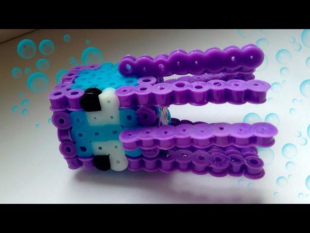 SQUID MINECRAFT PERLER BEADS 3D