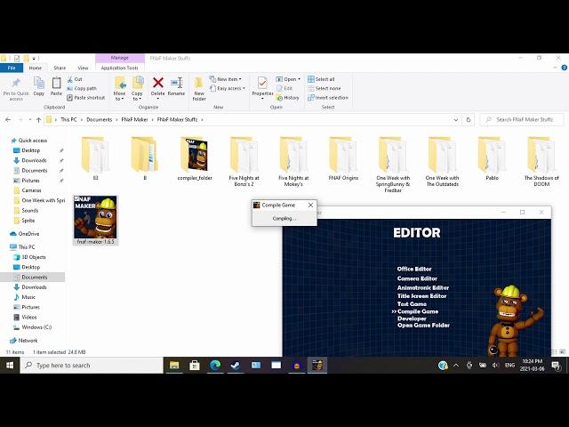 FNaF Maker Compile Problems