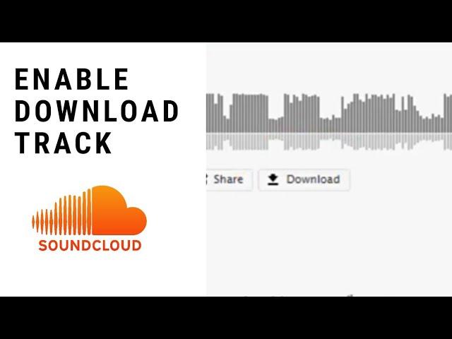 Enable download tracks in soundcloud