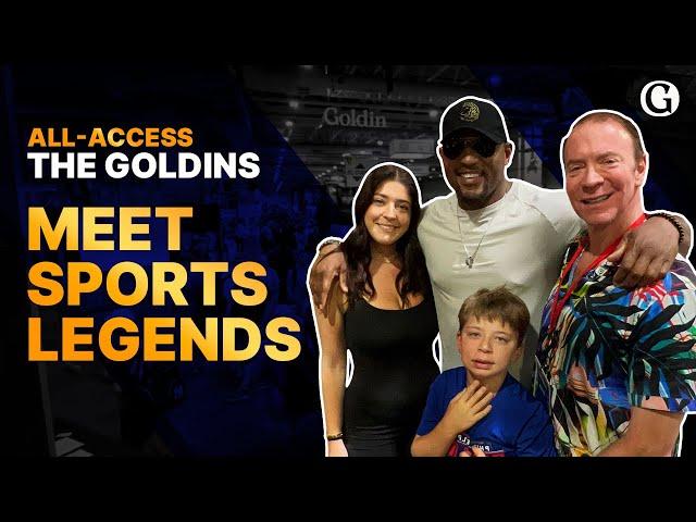 ALL-ACCESS with Ken Goldin & His Family As They Meet Hall of Famers and Sports Legends