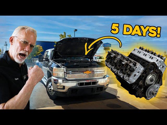 5 DAYS to Tear Down & Rebuild This Beast | Can We Get This Duramax Done?