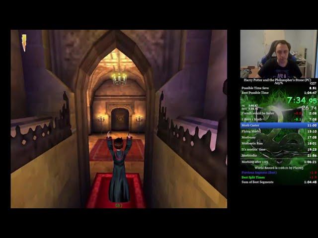 Harry Potter 1 Any% Speedrun - 1:05:56 [WR]