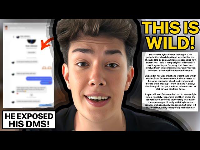 James Charles Reacts To Kayla Malec Exposing Him