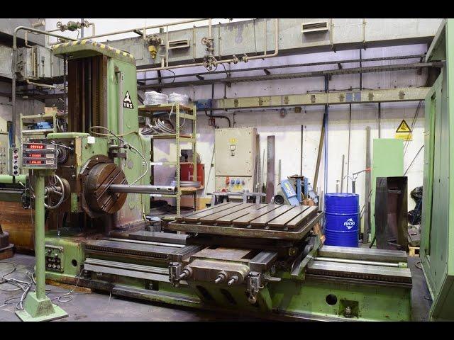 Table type boring machine TOS Varnsdorf H 100 (sold)