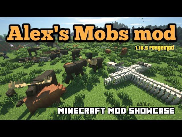 Minecraft 1.16.5 - Alex's Mobs mod