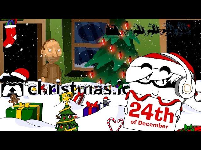 A Dark, Dark Christmas... | 24. Dec., christmas.io Advent Calendar | Merry Christmas, Alfred Robbins