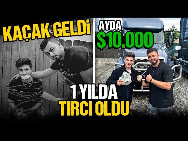 AMERİKA’ya KAÇAK GELDİ - TIRCI OLDU !! Nasıl ?