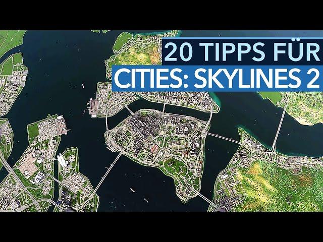 So vermeidet ihr die größten Fehler auf dem Weg zur ersten Großstadt! - Cities: Skylines 2 Guide