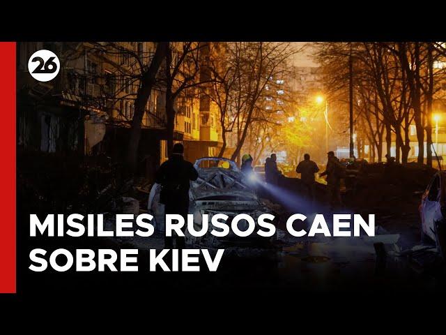 GUERRA EN UCRANIA | Misiles rusos sobre KIEV