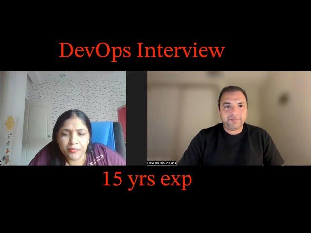 Mock Interview - 15 yrs exp Devops Engineer #awsinterview #interviewquestions #devops #cloud