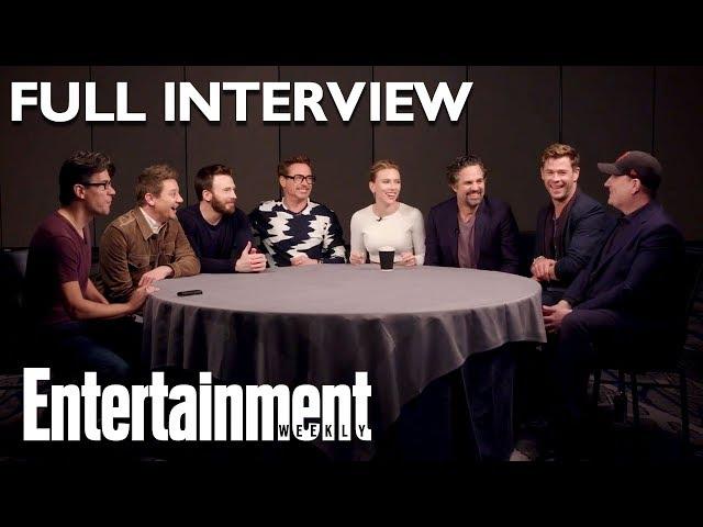 'Avengers: Endgame' Cast Full Roundtable Interview On Stan Lee & More (2019) | Entertainment Weekly