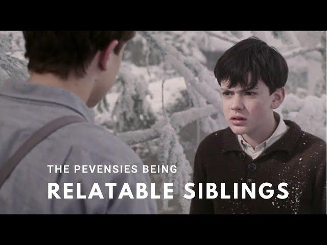 the pevensies being relatable siblings