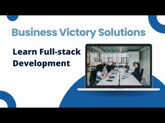 Full-Stack Development Course by BVS | Master Real-World Skills in Web Development