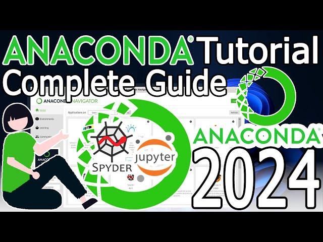 How to install Anaconda, Jupyter Notebook, Spyder on Windows 10/11 [2024 Update] Anaconda Navigator