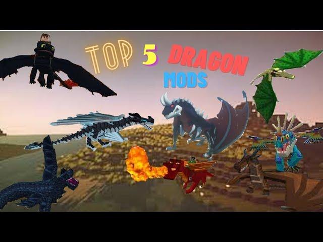 Top 5 Dragon Mods | Minecraft