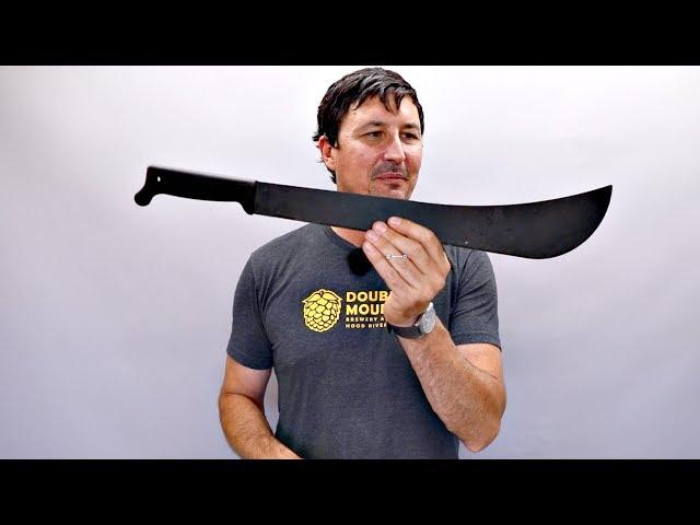 Testing The Cheapest Machete On AMAZON