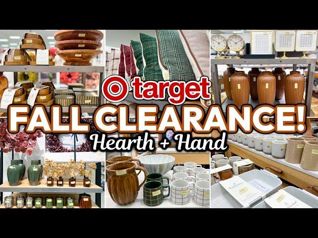 TARGET x HEARTH + HAND FALL DECOR CLEARANCE!   *30 - 50% OFF NOW* | Target Home Decor Clearance